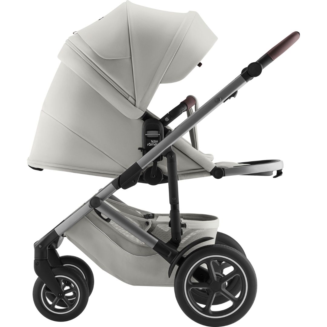 Britax Smile 5Z Lastenrattaat pellavanharmaa