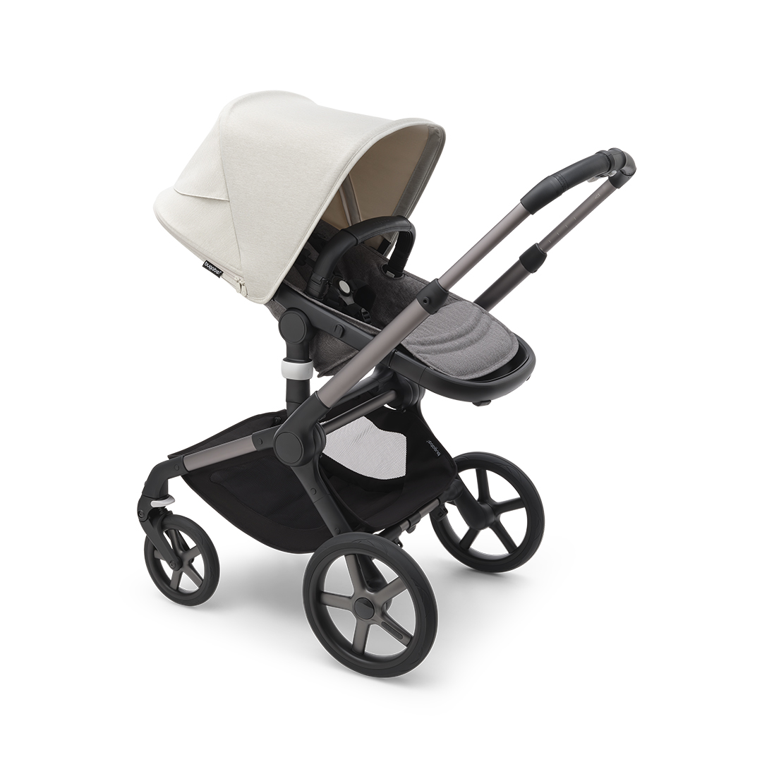 Bugaboo Fox 5 -lastenrattaat Misty White (sumuinen valkoinen)