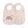 Done by Deer bib 2-pack Ozzo-jauhe