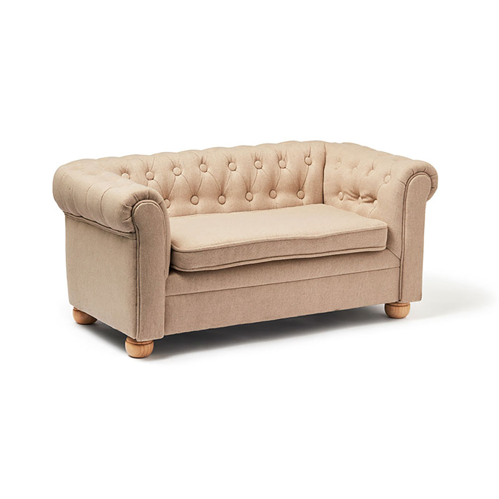  Kids Concept sohva Chesterfield pieni beige