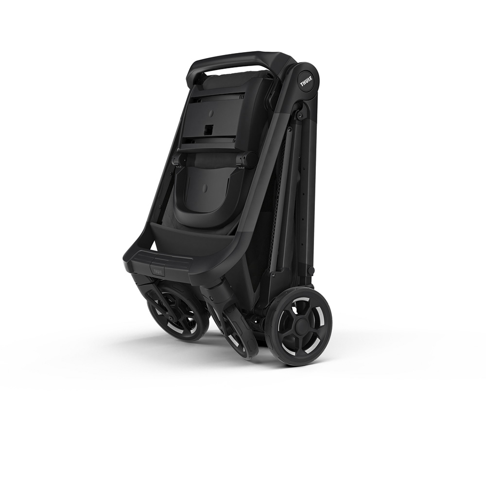Thule Shine -lastenrattaat musta mustalla