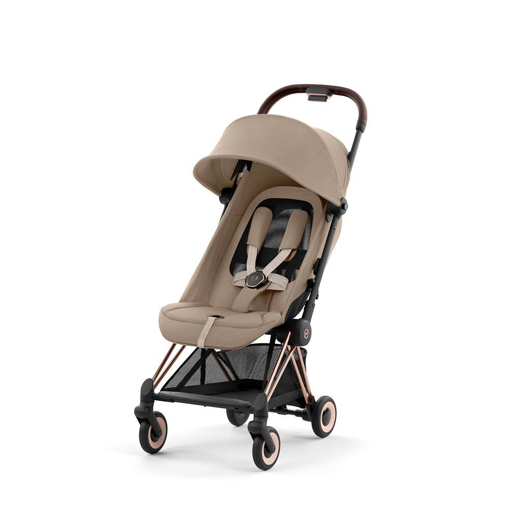 Cybex COYA lastenrattaat Rosegold Cozy Beige