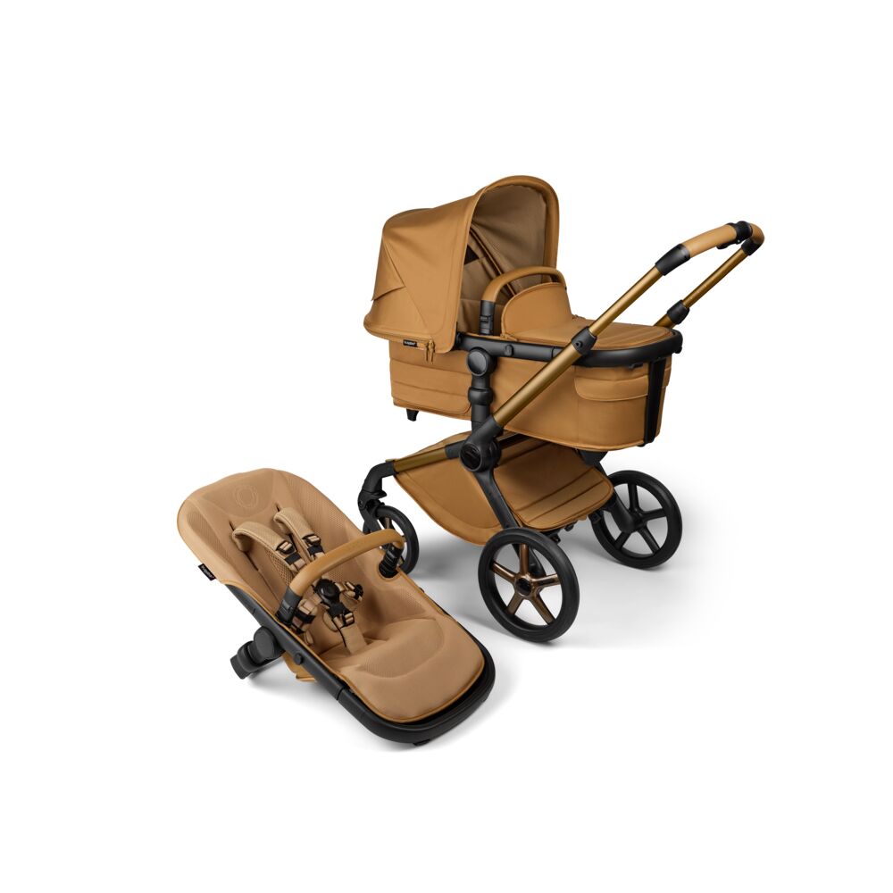 Bugaboo Fox 5 Musta rajoitettu erä Amber Glow (Amber Glow)