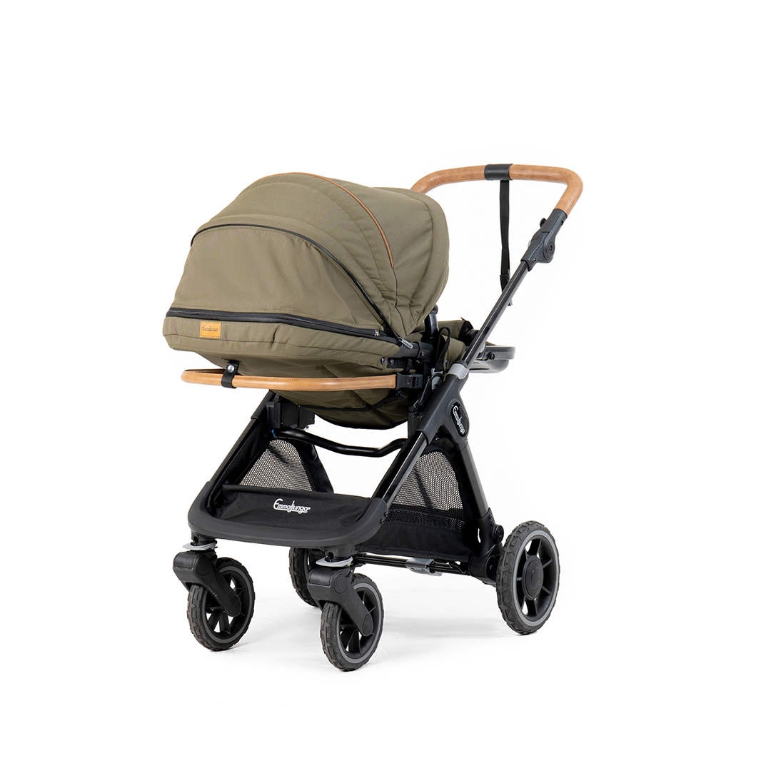Emmaljunga Solo lastenrattaat Outdoor Olive