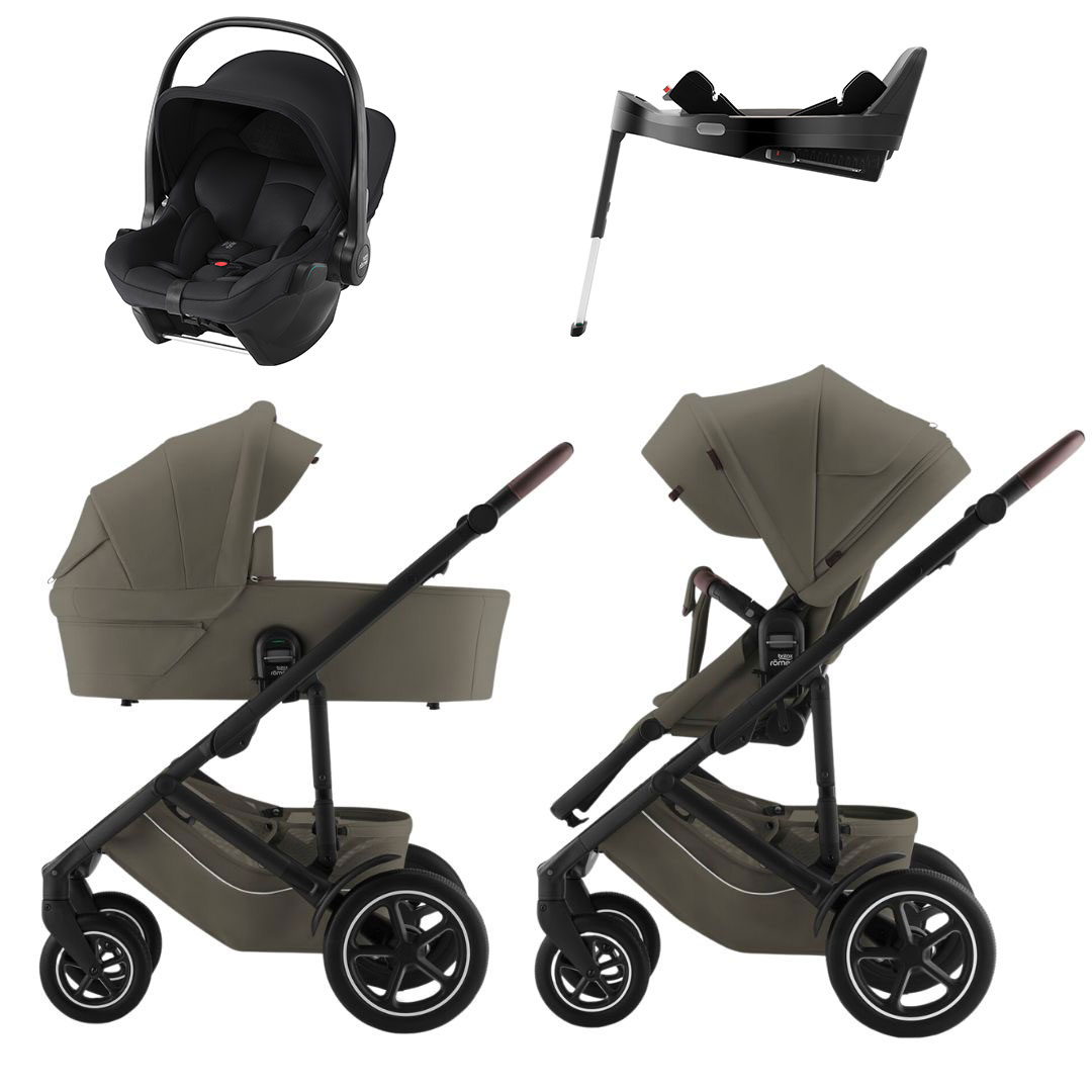 Britax Smile 5Z Urban Olive + Core lastenvaunupaketti