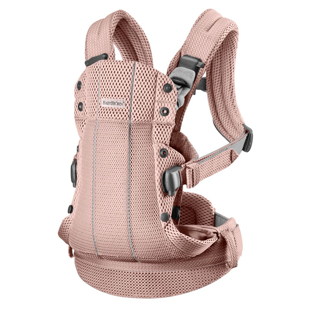 BabyBjörn kantokoppa Harmony 3D Mesh Dusty Pink (pölyisen vaaleanpunainen)