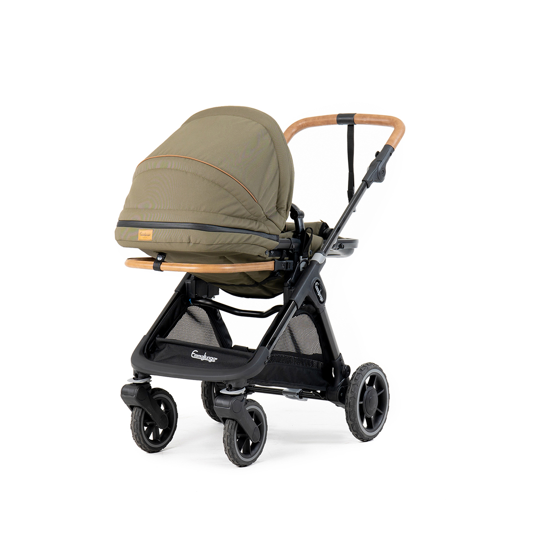 Emmaljunga Solo lastenrattaat Outdoor Olive