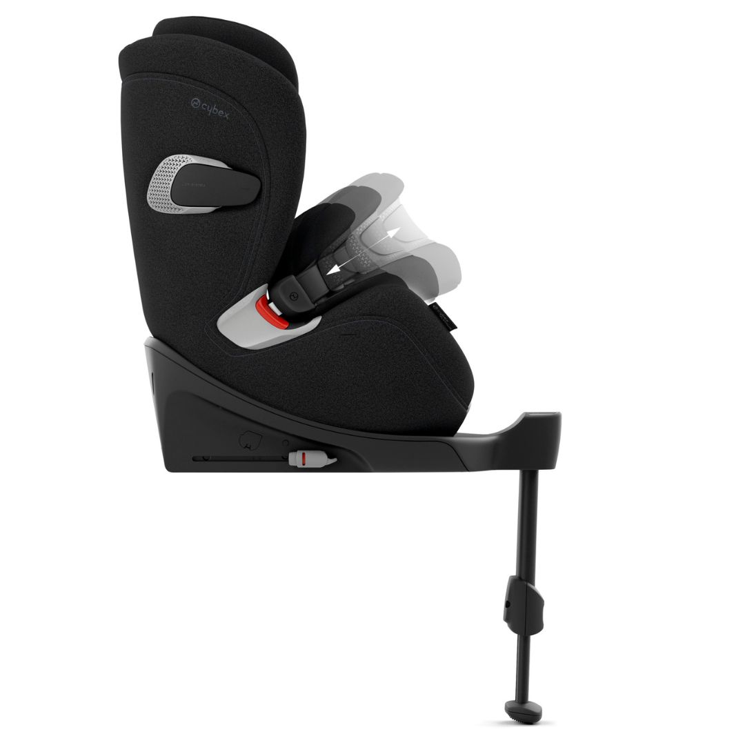 Cybex Anoris T2 -auton istuin w Airbag i-koko Sepia Black (musta)