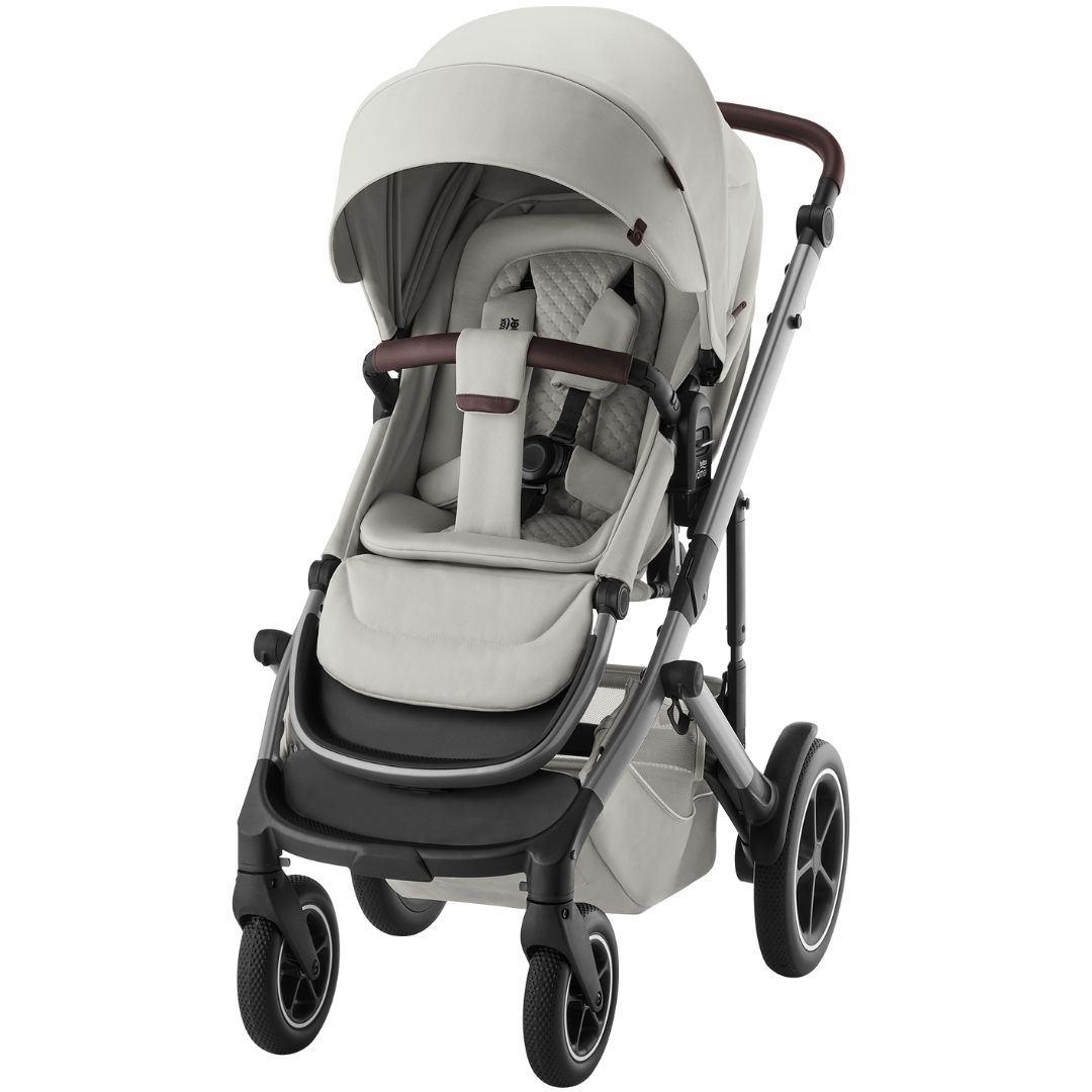 Britax Smile 5Z Lastenrattaat pellavanharmaa