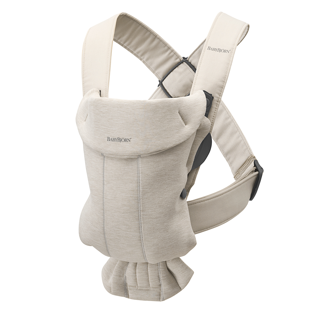 Babybjörn Baby Björn Mini 3D Jersey vaalea beige