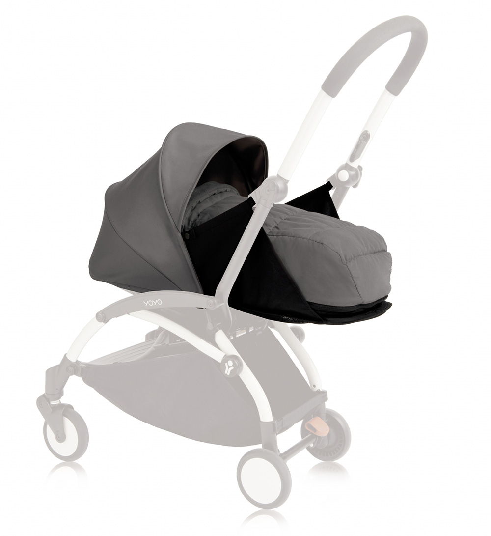 Babyzen YOYO+ väriverhoiltu kantokoppa 0+ harmaa Babyzen YOYO+ Colour verhoilu ja kantokoppa 0+ harmaa