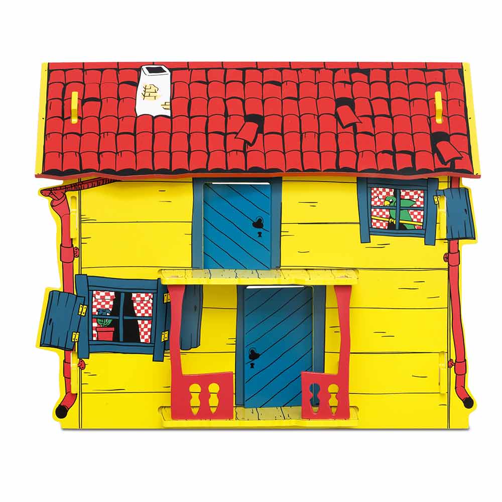 Pippi Villekulla leikkimatolla