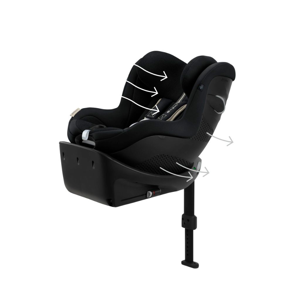 Cybex Sirona Gi I-Size Plus Moon Musta Cybex Sirona Gi I-Size Plus Moon Musta