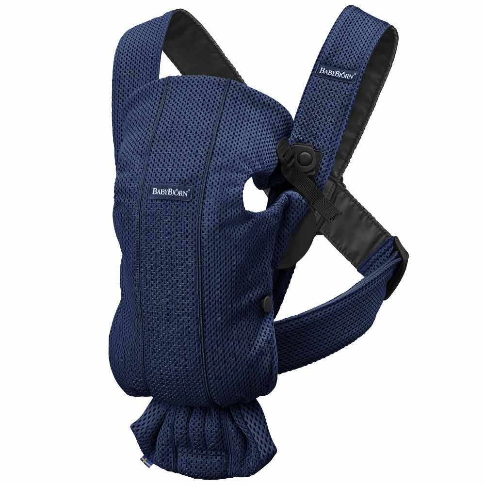 Babybjörn Vauvan kantokoppa Mini Mesh 3D laivastonsininen