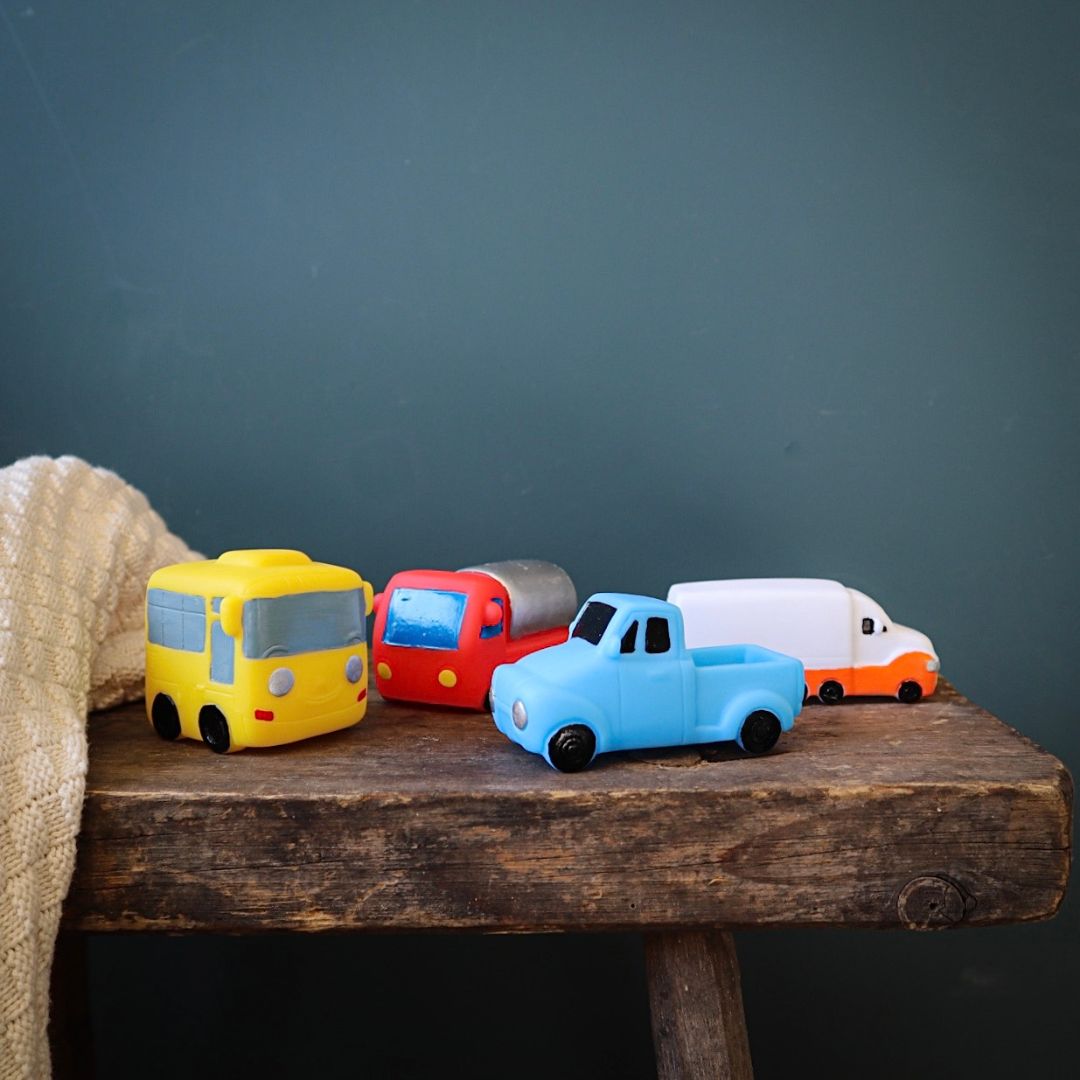 Right Start Kylpylelulelu Autot 4-pack