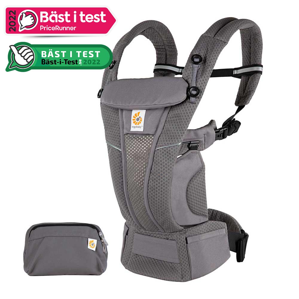 Ergobaby vauvan kantokoppa Omni Breeze grafiitinharmaa