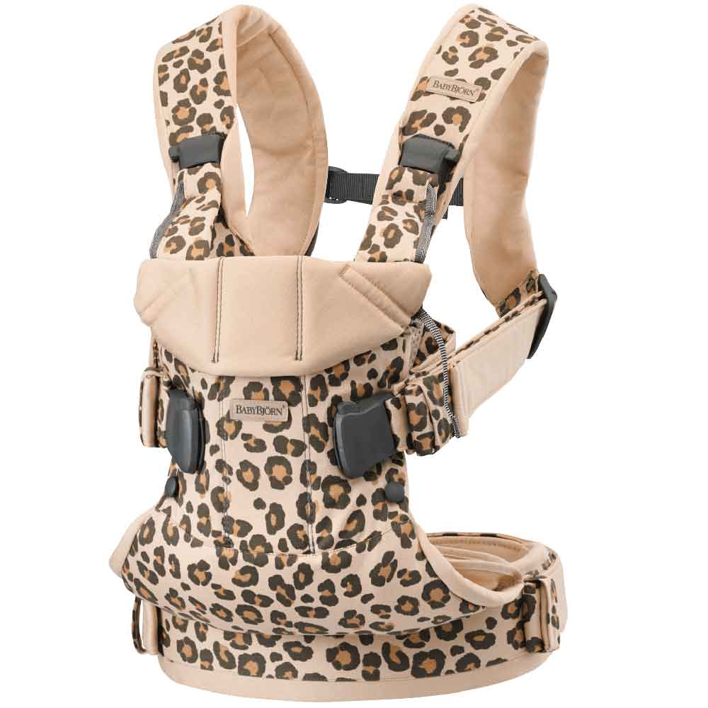 Babybjörn kantokoppa One Cotton Mix Beige Leopard Babybjörn kantokoppa One Cotton Mix Beige Leopard