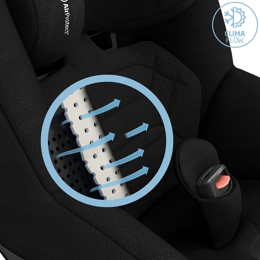 Maxi-Cosi Mica 360 Pro turvaistuin Authentic Musta
