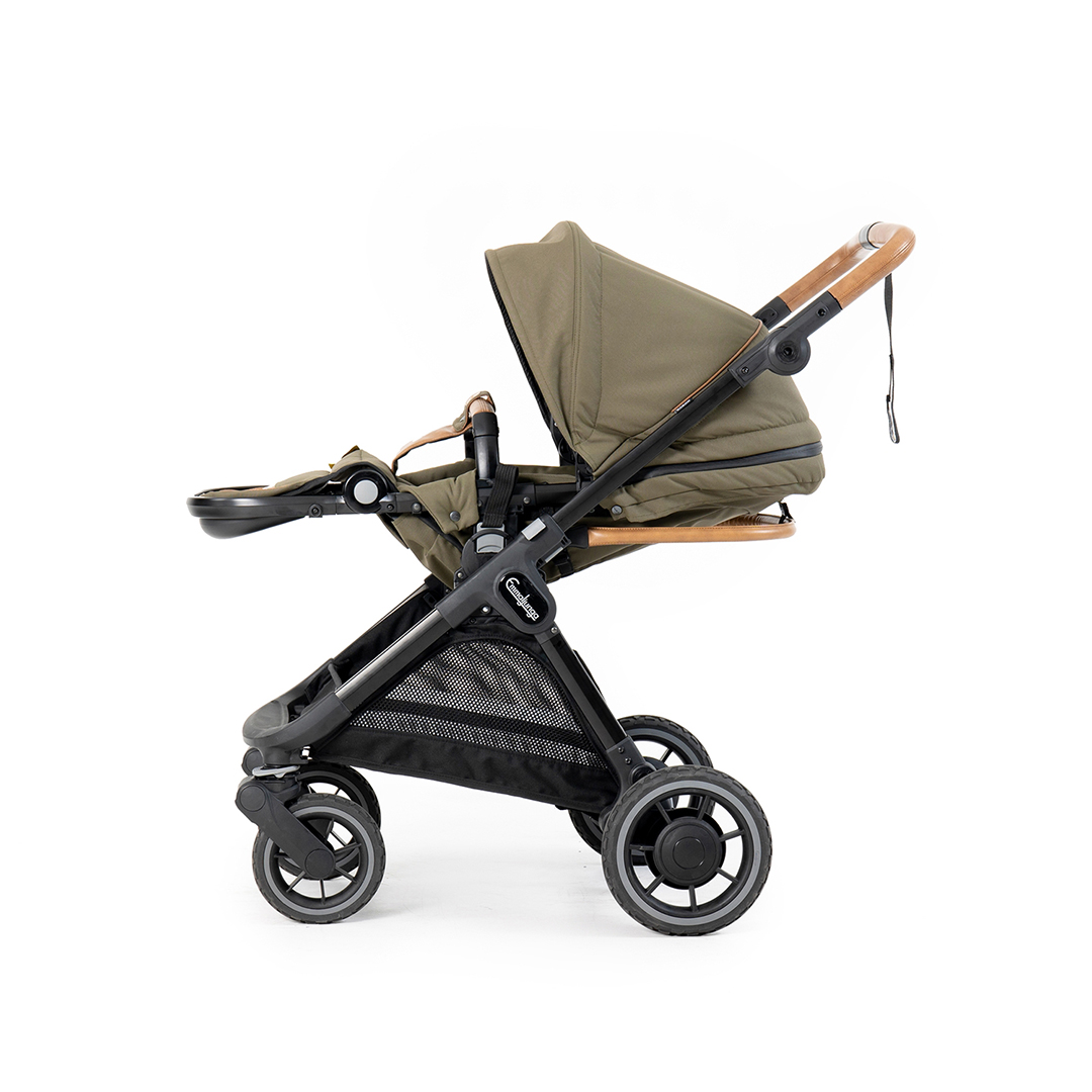 Emmaljunga Solo lastenrattaat Outdoor Olive