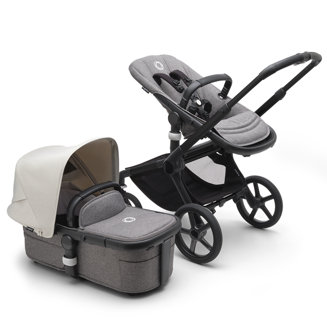 Bugaboo Fox 5 -lastenrattaat Misty White (sumuinen valkoinen)