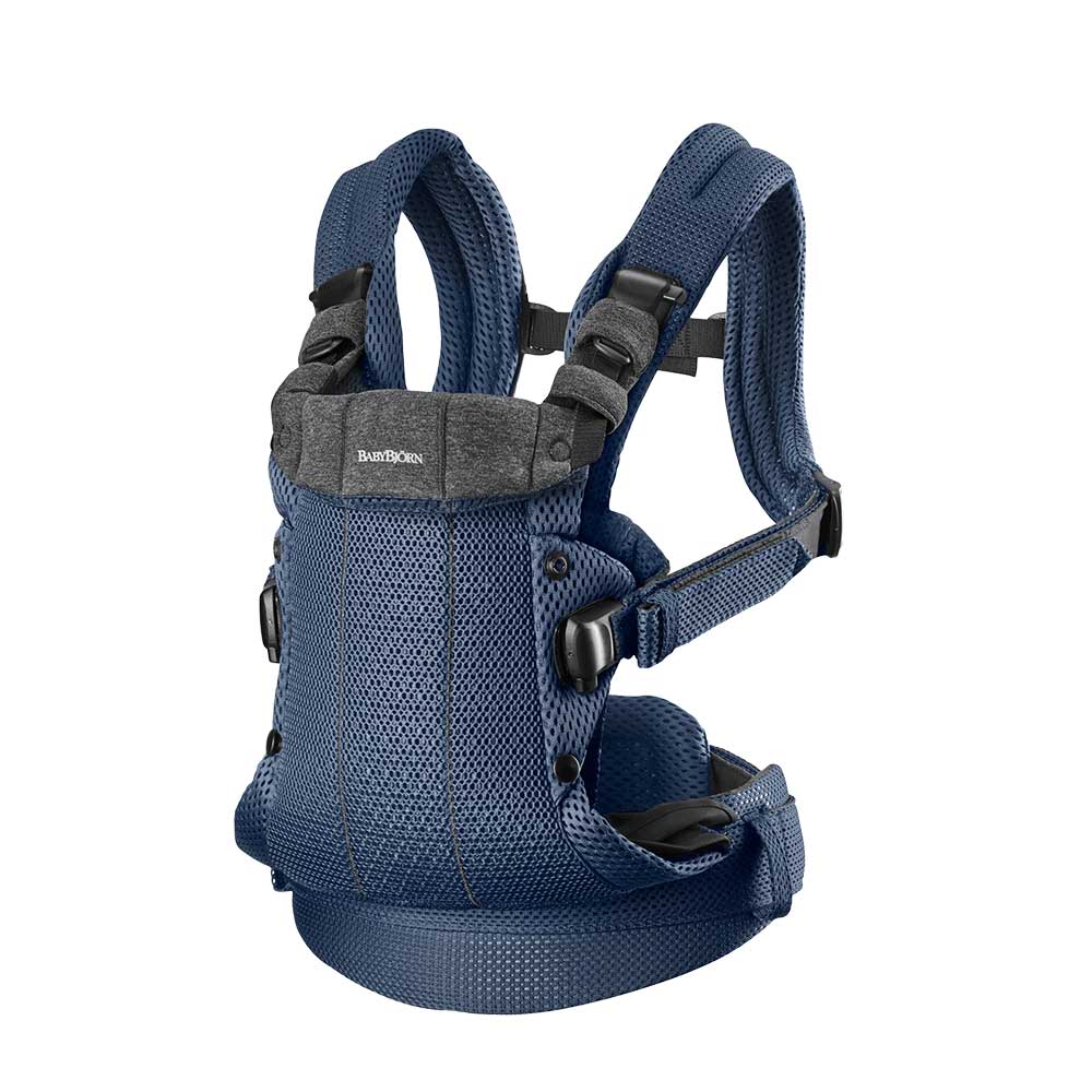 BabyBjörn vauvan kantokoppa Harmony 3D Mesh laivastonsininen