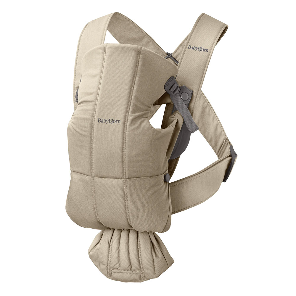 Babybjörn Vauvan kantokoppa Mini Woven Beige