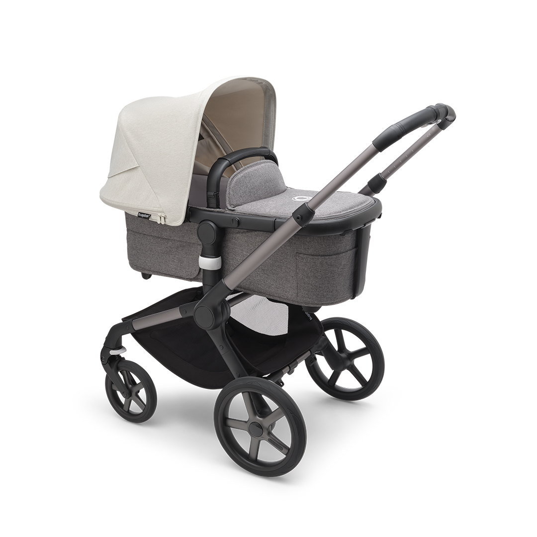 Bugaboo Fox 5 -lastenrattaat Misty White (sumuinen valkoinen)
