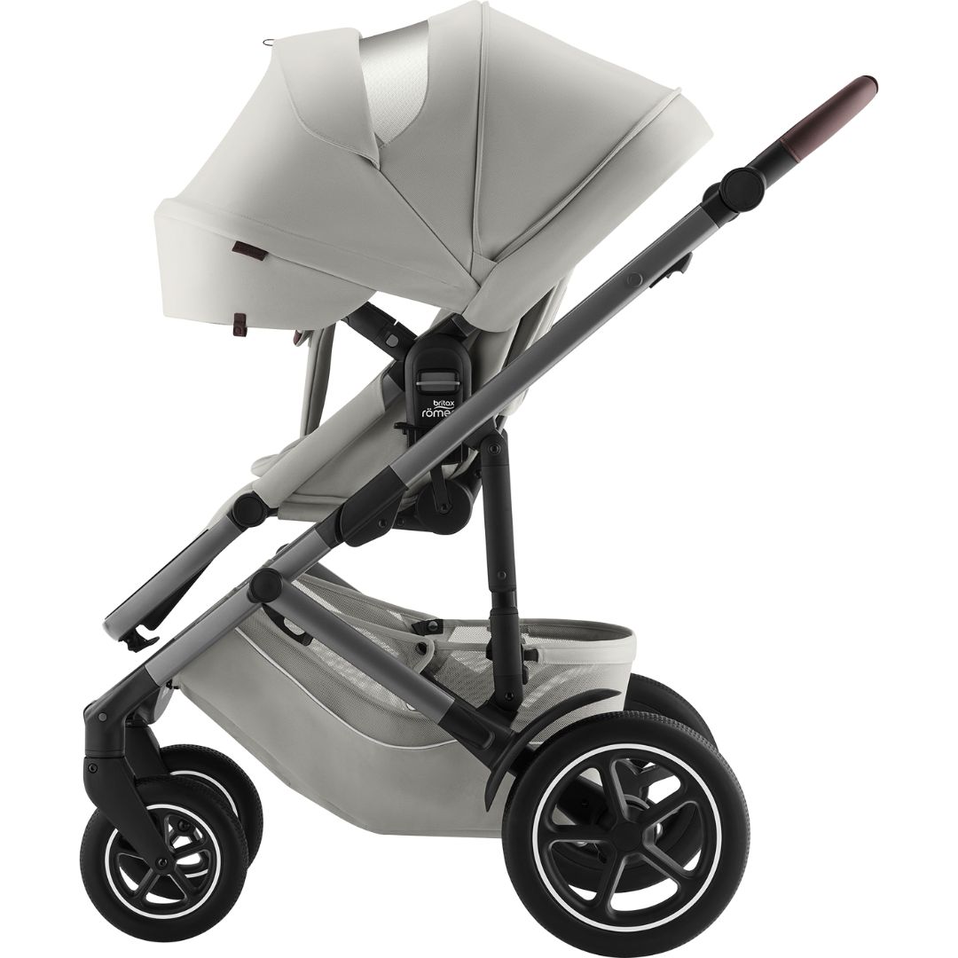 Britax Smile 5Z Lastenrattaat pellavanharmaa