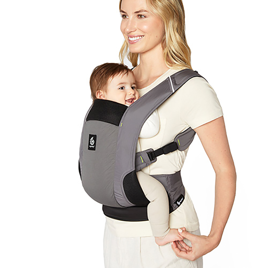 Ergobaby vauvan kantokoppa Away Graphite Grey (grafiitinharmaa)