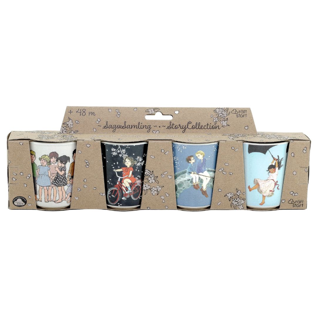 Right Start Astrid keräyskupit 4-pack 4-pack