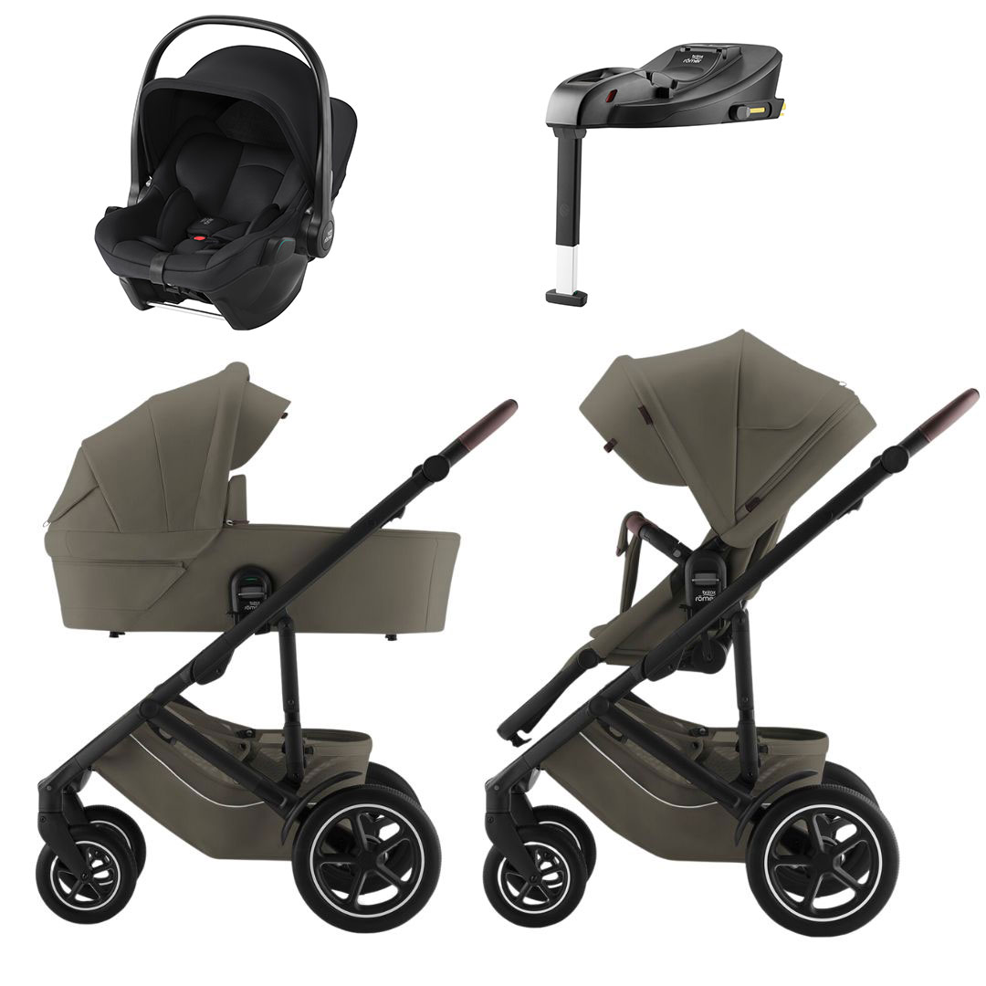 Britax Smile 5Z Urban Olive + Baby-Safe Core -paketti