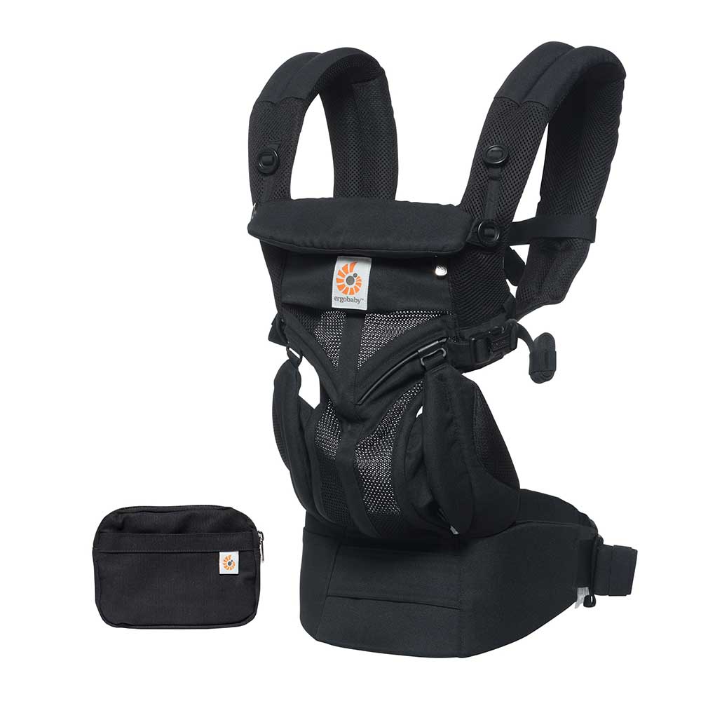 Ergobaby vauvan kantokoppa Omni 360 Cool Air Mesh Onyx Black (musta)