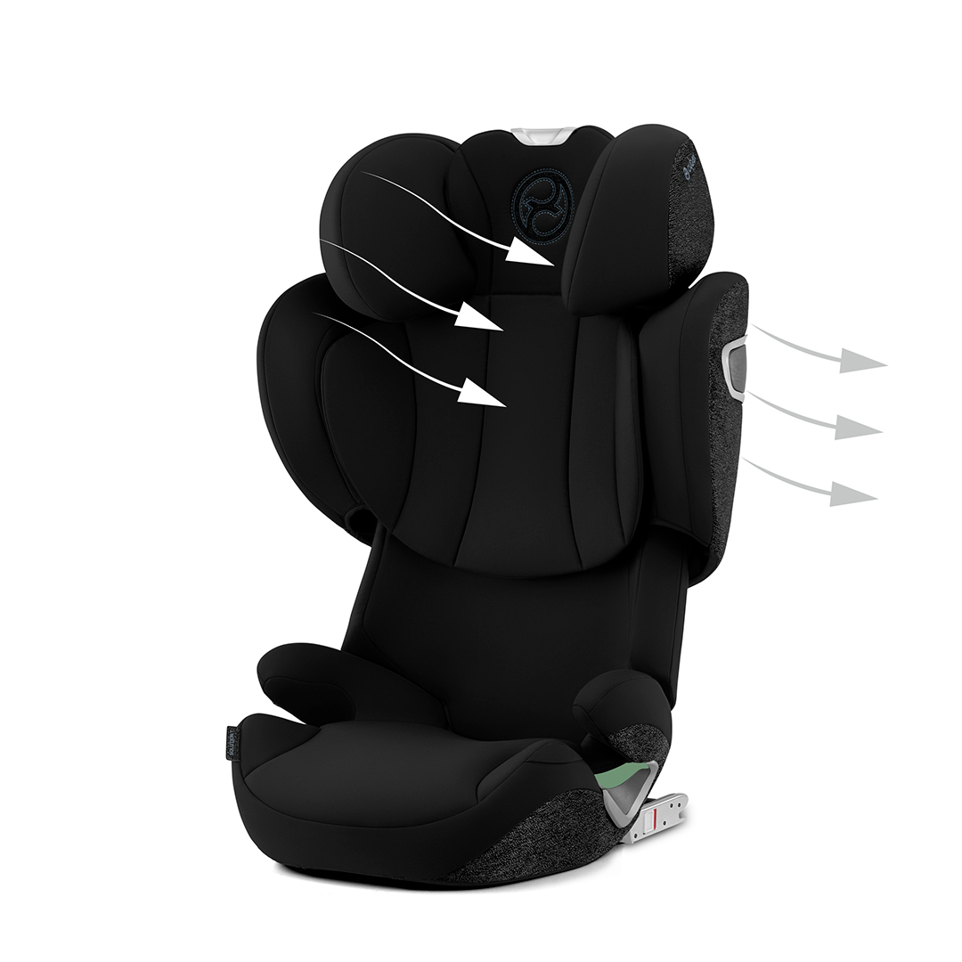 Cybex Solution T i-Fix -turvaistuin Sepia Musta