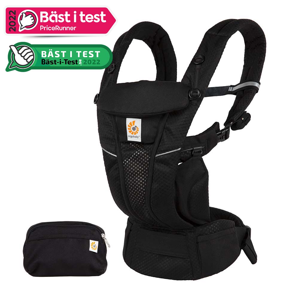 Ergobaby vauvan kantokoppa Omni Breeze Onyx Musta