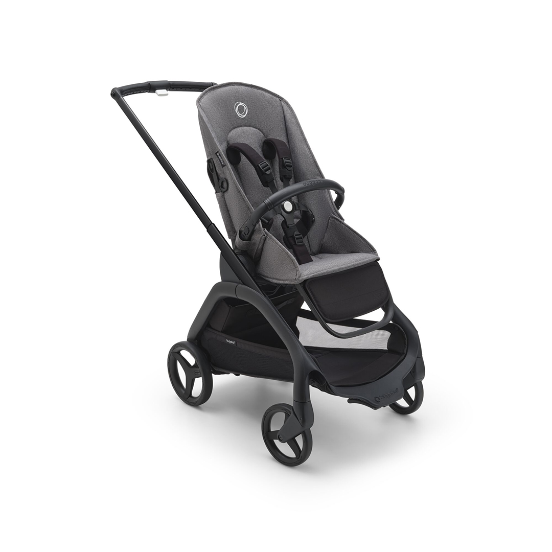 Bugaboo Dragonfly-sänky Musta/Harmaa Melange