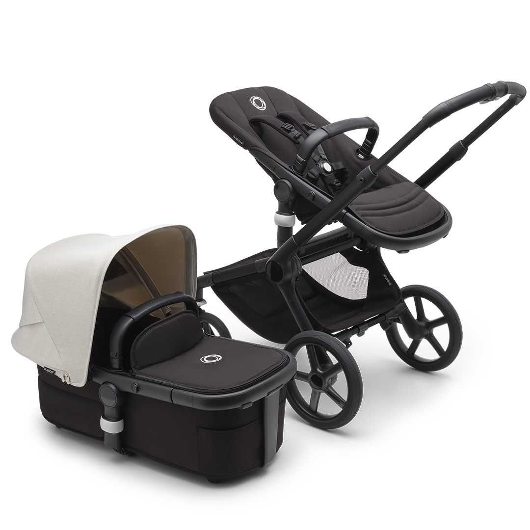 Bugaboo Fox 5 -lastenrattaat Misty White (sumuinen valkoinen)