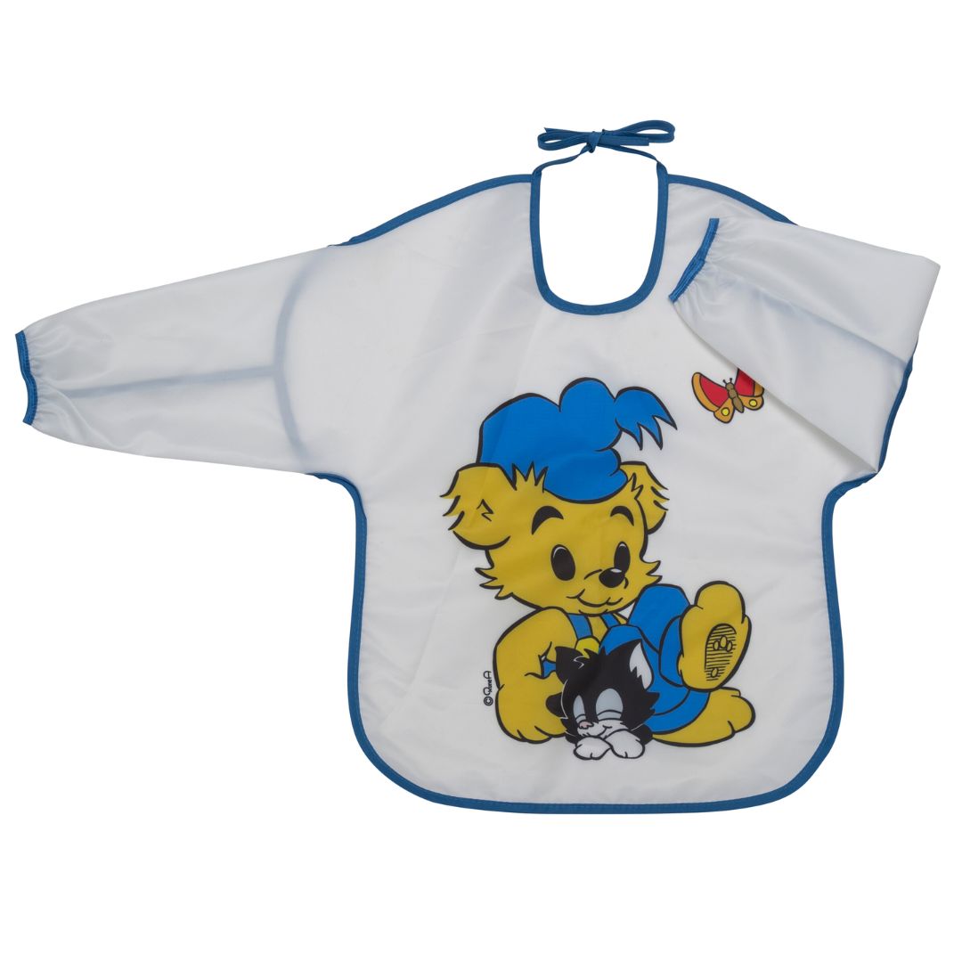 Right Start Teddy Bear, Nalle, jossa on hihansuu/esiliina