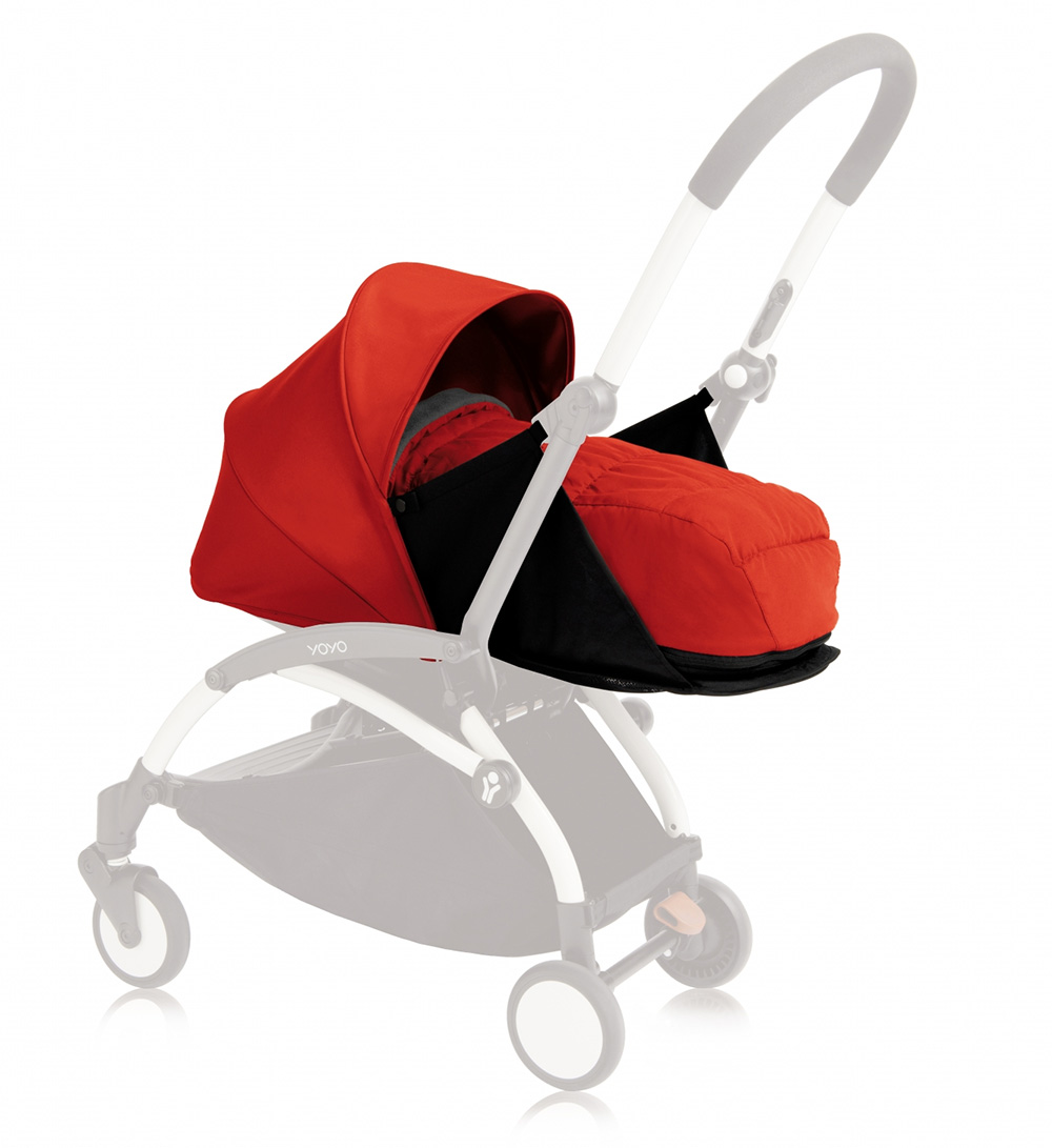 Babyzen YOYO+ väriverhoiltu kantokopalla 0+ Punainen