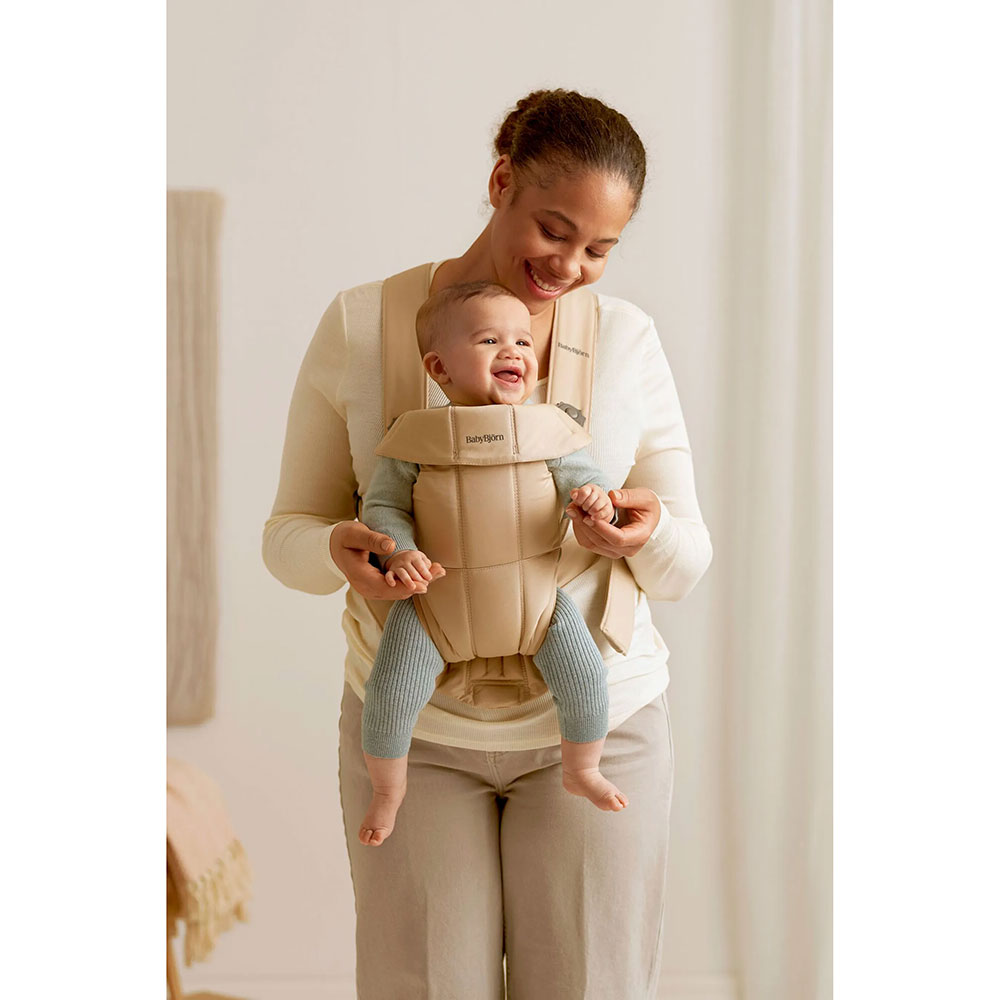 Babybjörn Vauvan kantokoppa Mini Woven Beige