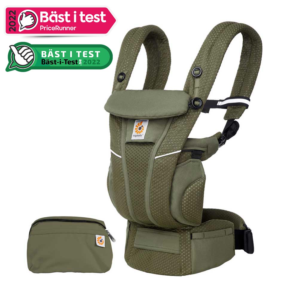 Ergobaby vauvan kantokoppa Omni Breeze Oliivinvihreä