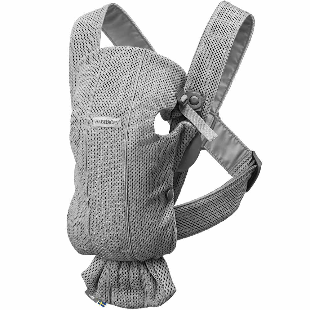 Babybjörn Vauvan kantokoppa Mini Mesh 3D Harmaa