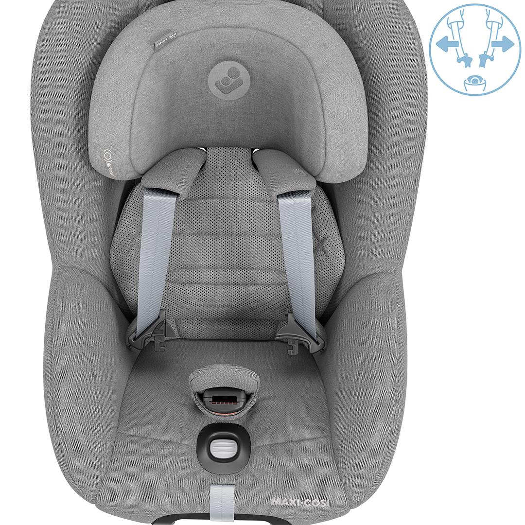 Maxi-Cosi Pearl 360 Pro Authentic Harmaa
