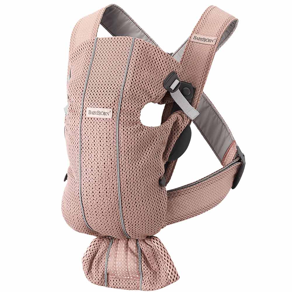 Babybjörn Vauvan kantokoppa Mini Mesh 3D Antiikki Vaaleanpunainen