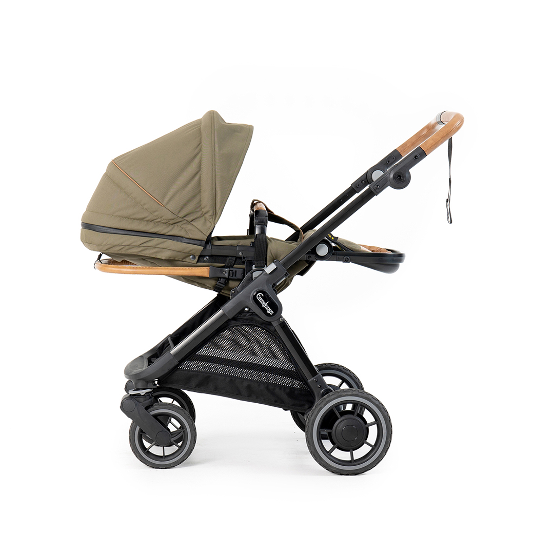 Emmaljunga Solo lastenrattaat Outdoor Olive
