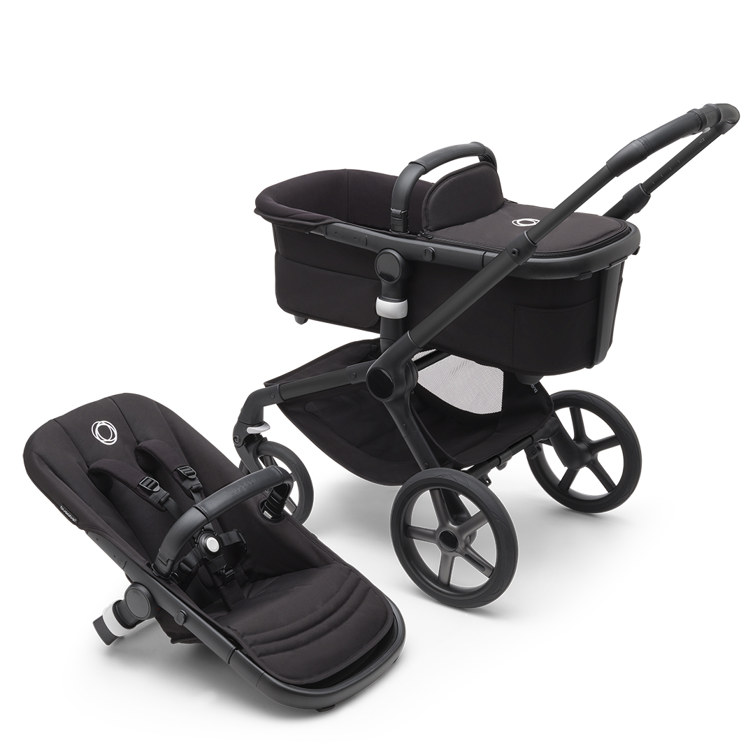 Bugaboo Fox 5 Bass Musta/Keskiyön musta