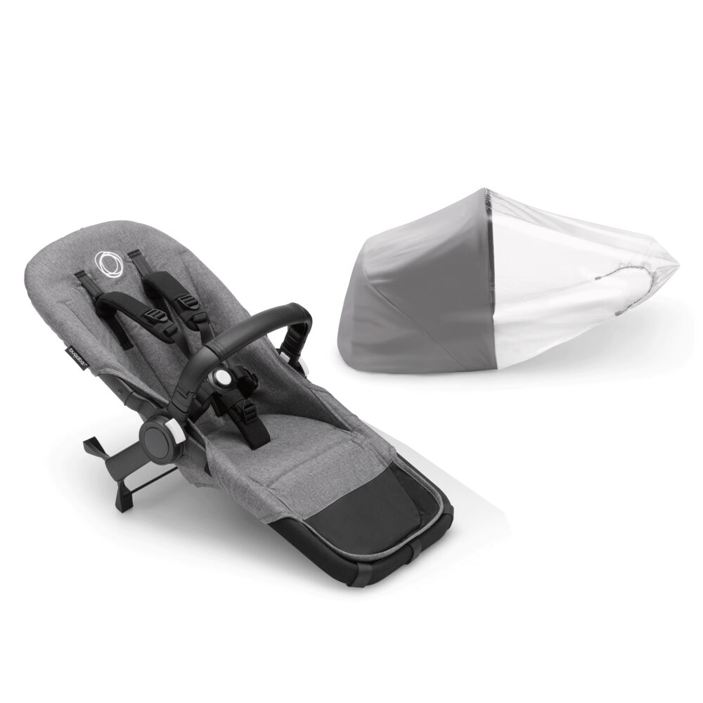 Bugaboo Donkey 5 ompelusarja Duo Grey Melange (harmaa)