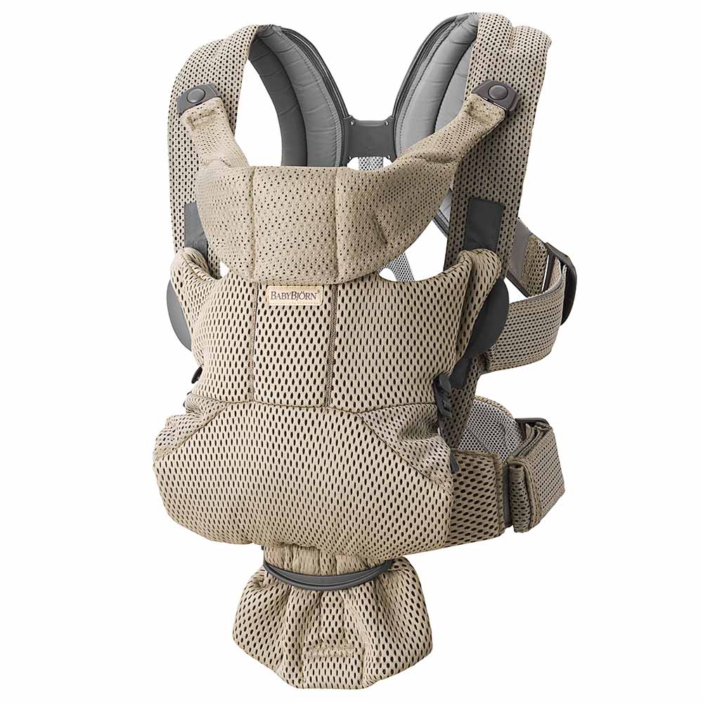 Babybjörn Kantokoppa Move Mesh 3D harmaa beige