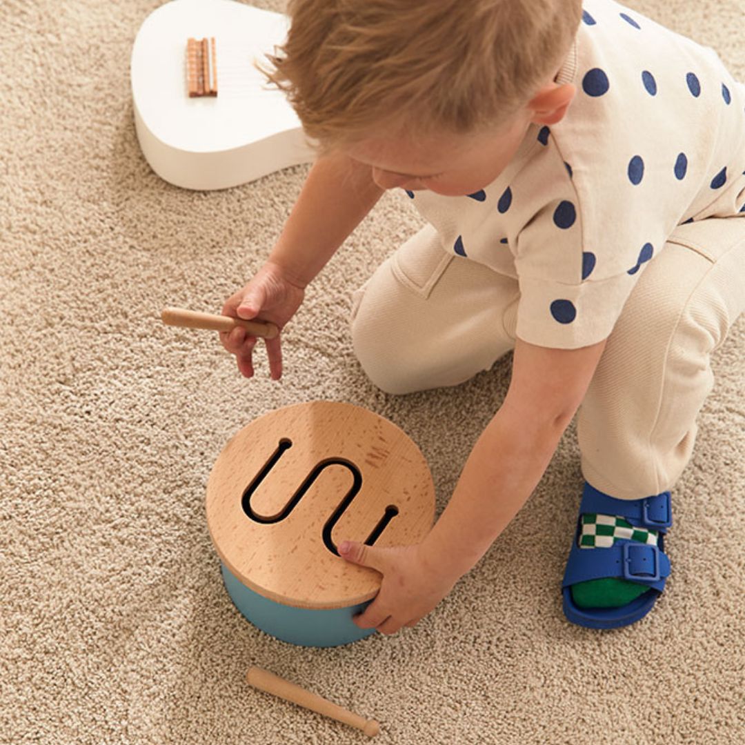Kids Concept Drum turkoosi