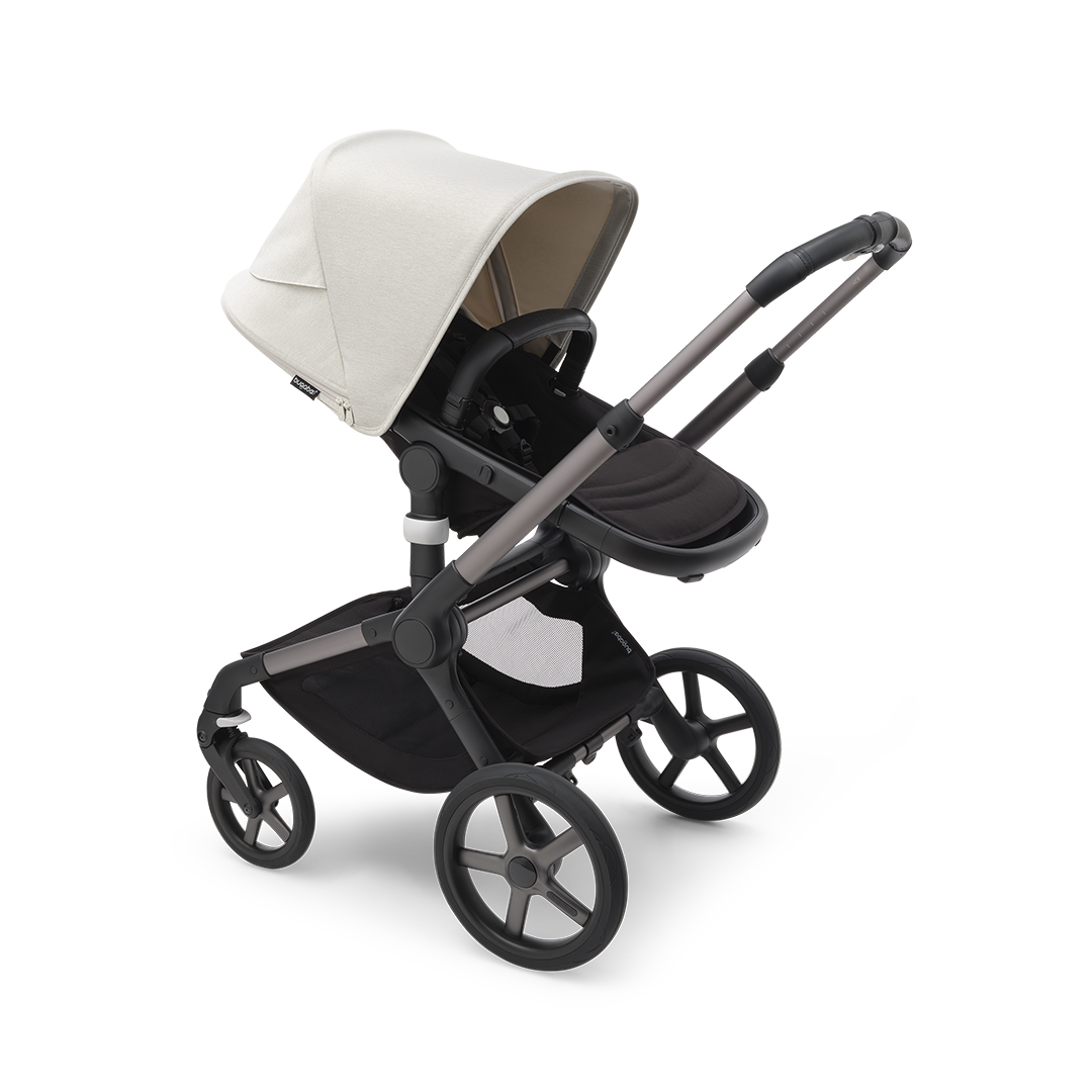 Bugaboo Fox 5 -lastenrattaat Misty White (sumuinen valkoinen)