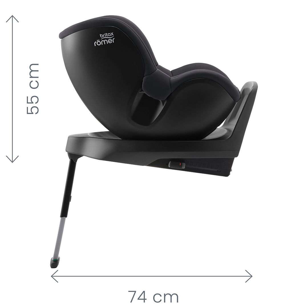 Britax Dualfix M Plus Midnight Grey